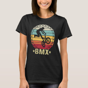Camiseta Vintage BMX Bike Racing Para Caça De Bicicletas