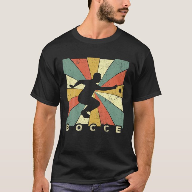 Camiseta Vintage Bocce Sport Retro (Frente)