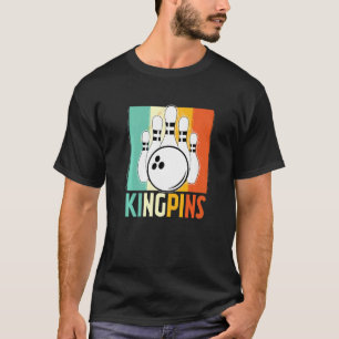 Camiseta Vintage Boliche Bowler KingPins
