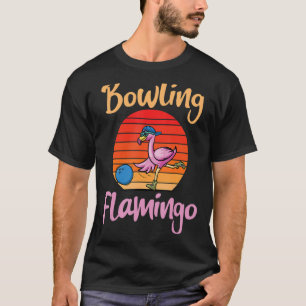 Camiseta Vintage Boliche Flamingo Shorbird Animal