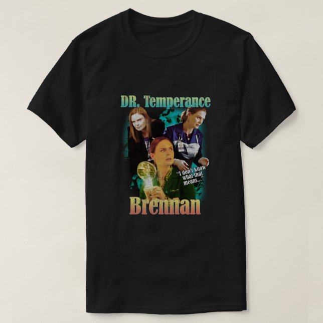 Camiseta VINTAGE - Bones Dr Temperance Brennan   (Frente do Design)