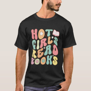 Camiseta Vintage Book Shirts Para Mulheres Meninas Quentes