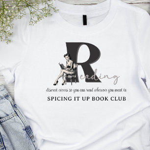 Camiseta Vintage Bookish Womens Reading Book Club