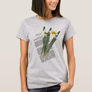 Camiseta Vintage Botanical Narciso T-Shirt