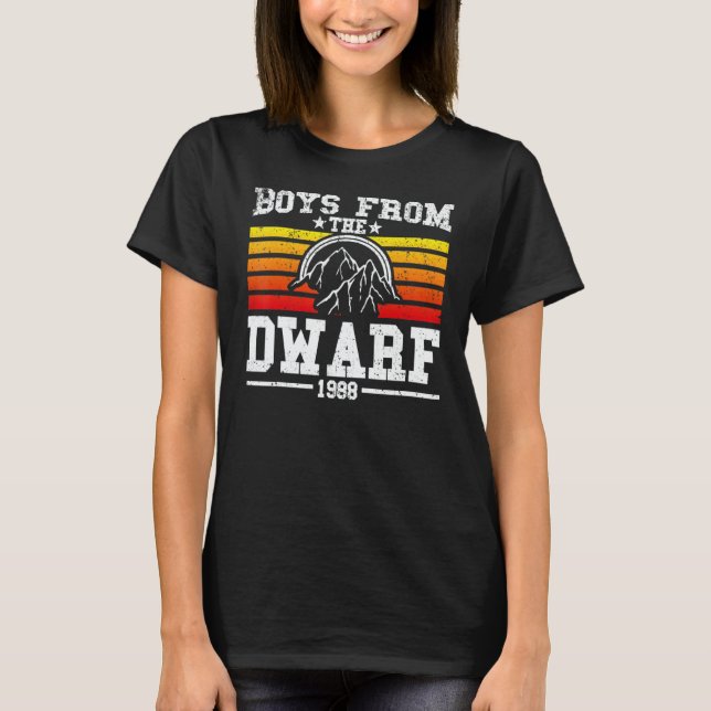 Camiseta Vintage Boys From The Dwarf (Frente)