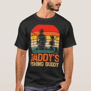 Camiseta Vintage Boys Pai Pesca Buddy Pescaria Padre"