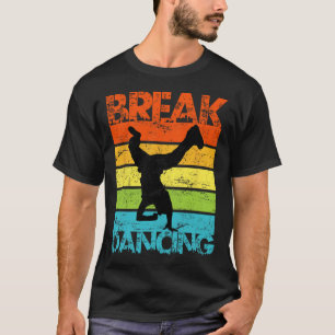 Camiseta Vintage Breakdancing B-boy Break Dance Urban Dance