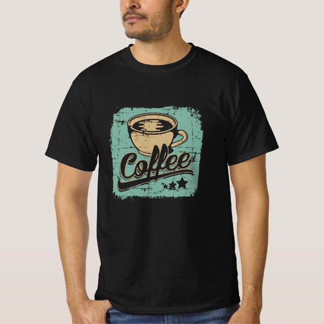 Camiseta Vintage Brew Elegance (Frente)