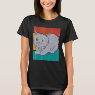 Camiseta Vintage British Shorthair Cat