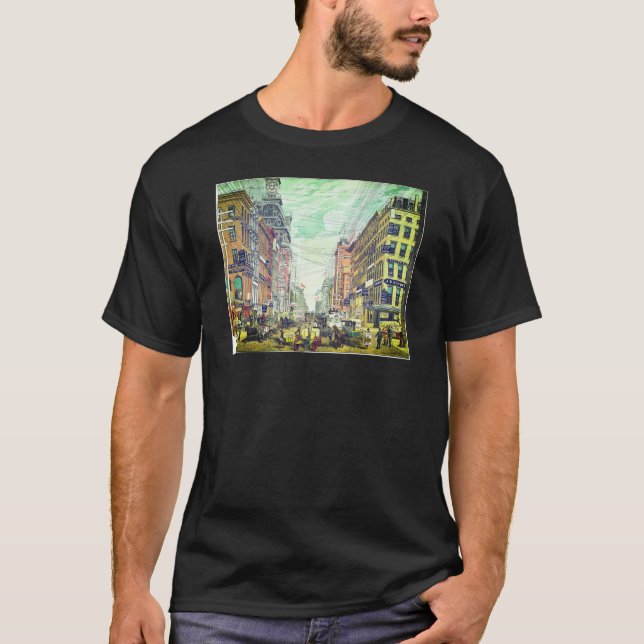 Camiseta Vintage Broadway, NYC (1880s) (Frente)