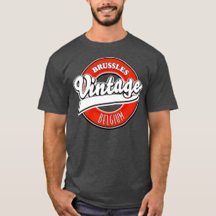 Camiseta Vintage Bruxelas Bélgica