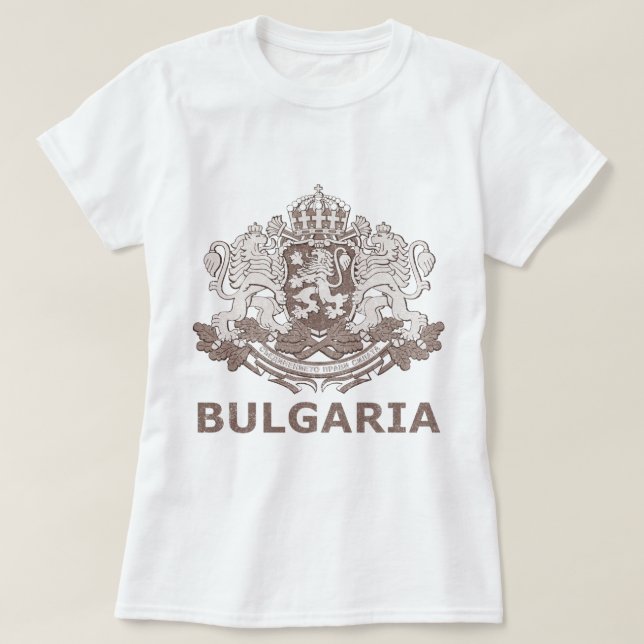 Camiseta Vintage Bulgária (Frente do Design)