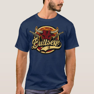 Camiseta Vintage Bullseye Armas de Fogo