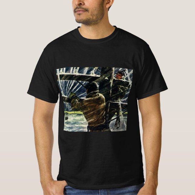 Camiseta Vintage Business Electronics Trabalhando em Tempes (Frente)