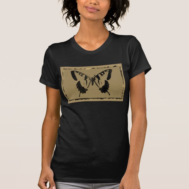 Camiseta Vintage Butterfly Fine Art (Frente)