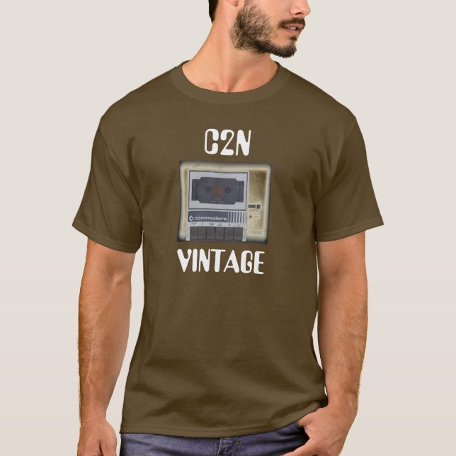 CAMISETA VINTAGE, C2N (Frente)