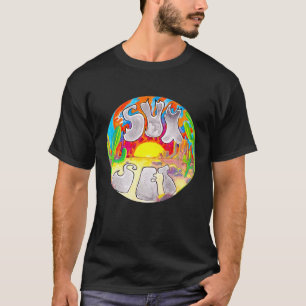 Camiseta Vintage Cactus Desert Sunset Arizona Retro Saguaro