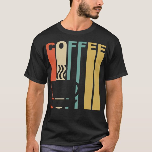 Camiseta Vintage Café cafeinado (Frente)