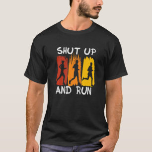 Camiseta Vintage Cale A Boca E Corra Maratonista