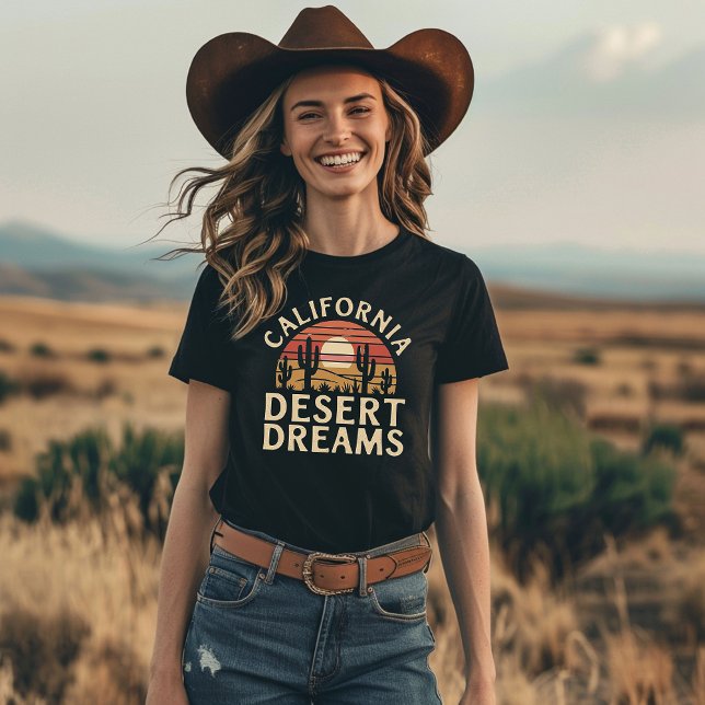 Camiseta Vintage California Desert Dreams (Criador carregado)