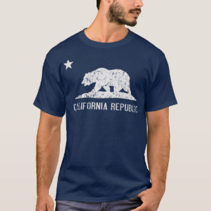 Camiseta Vintage California Flag