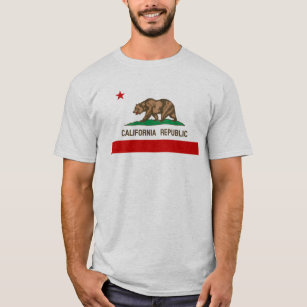 Camiseta Vintage California State Flag