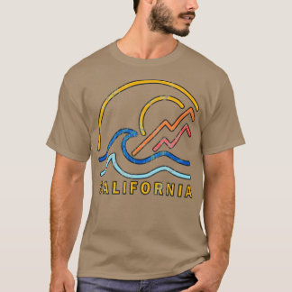 Camiseta Vintage California Surf Sticker