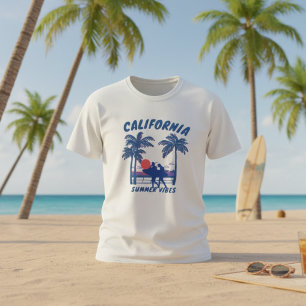 Camiseta Vintage california vibes de Verão