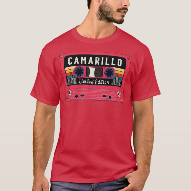Camiseta Vintage Camarillo City Limited Edition (Frente)