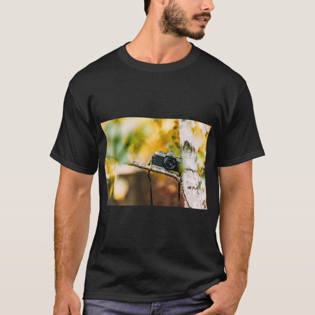 Camiseta Vintage Camera Film Lover Tee (Frente)