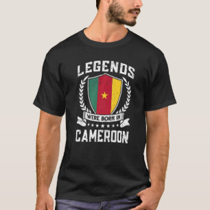 Camiseta Vintage Cameroonian Flag Camarões