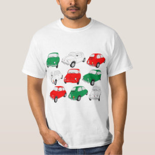 Camiseta Vintage - Camisa-T Do Carro Italiano