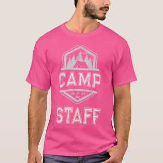 Camiseta Vintage Camp Funcionarios Summer Campground