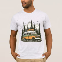 Vintage Camper Van Road Trip Tee: O presente perfe