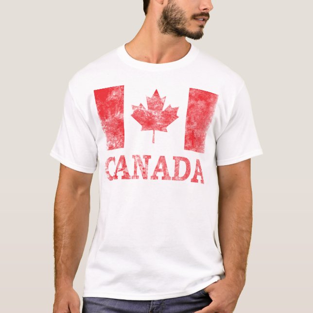 Camiseta Vintage Canadá (Frente)