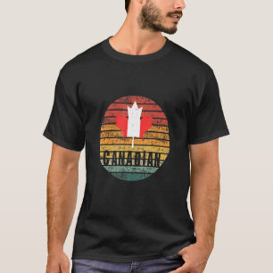 Camiseta Vintage canadense orgulhoso do Canadá