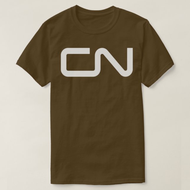 Camiseta Vintage Canadian National Railways (Frente do Design)
