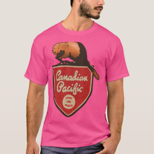 Camiseta Vintage Canadian Railroad