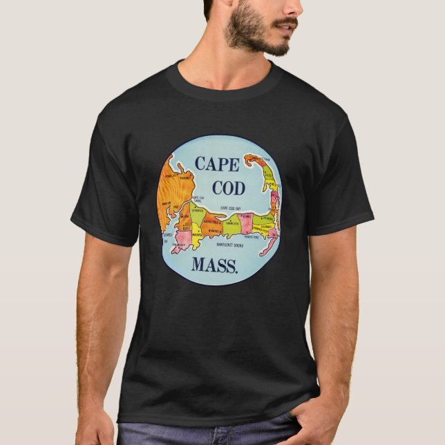 Camiseta Vintage Cape Cod (Frente)