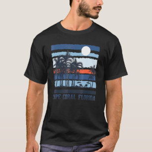 Camiseta Vintage Cape Coral Florida Summer Viagem 80s Beach