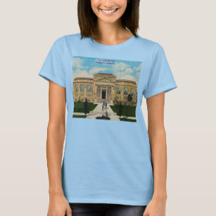 Camiseta Vintage Carnegie Library Anniston Alabama Womens