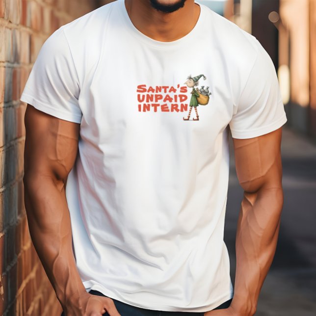 Camiseta Vintage cartoon elf ironic wishes (Criador carregado)