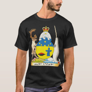 Camiseta Vintage - Casaco de braços aflitos de Nunavut Cana