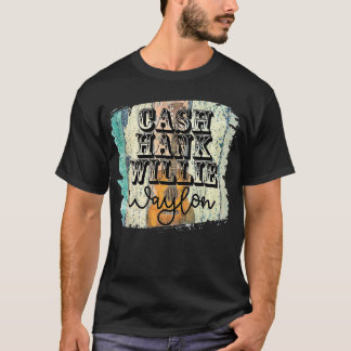 Camiseta Vintage Cash Waylon Guitar