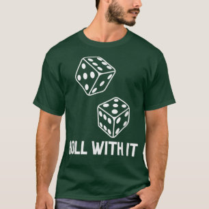 Camiseta Vintage Casino Dice Game Night Party Gambler Roll