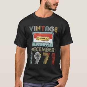 Camiseta Vintage cassete de banda magnética do aniversári