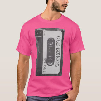 Camiseta Vintage Cassette Rádio Antigo Hiphop