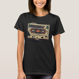 Camiseta Vintage Cassette Synthesizer Acid Analog Party R