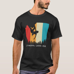 Camiseta Vintage Cathedral Ledge USA Rock Escalbing Boulder