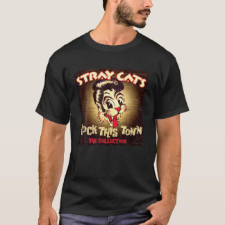 Camiseta Vintage Cat's Animal Design Arts Stray Music Banda